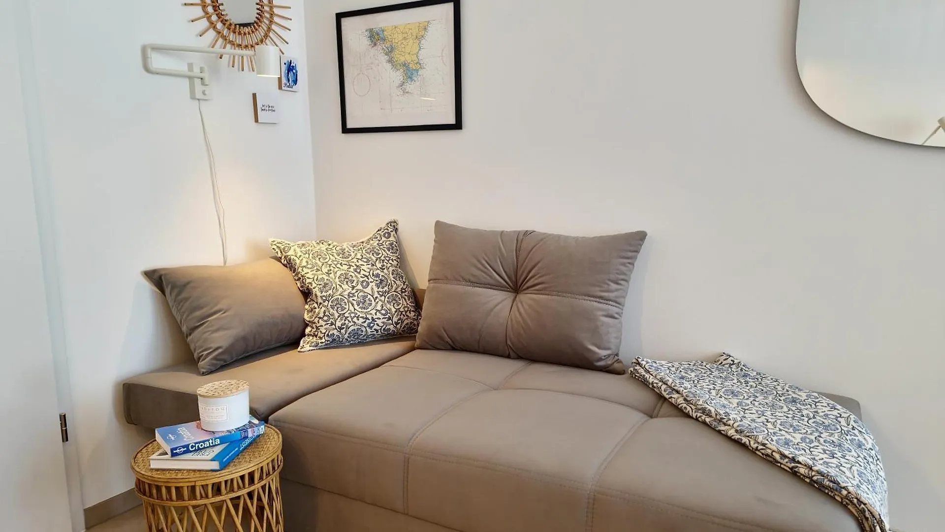 Apartamento App Coba-40M Zum Meer, Terrasse, Parkplatz, 50 Zoll Smart Tv Medulin Croácia